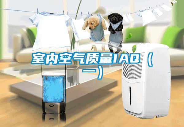 室內空氣質量IAQ(一)