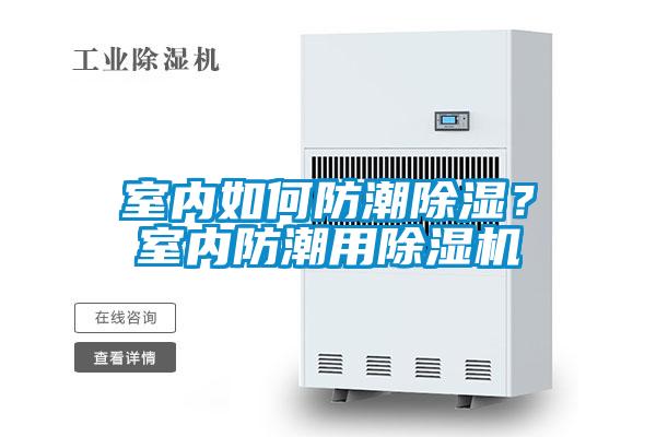 室內如何防潮除濕?室內防潮用除濕機