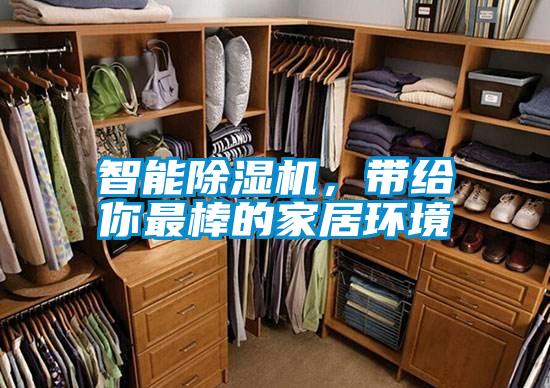 智能除濕機，帶給你最棒的家居環境