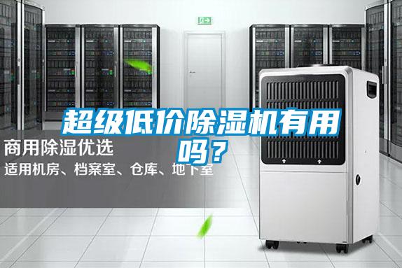超級低價除濕機有用嗎？
