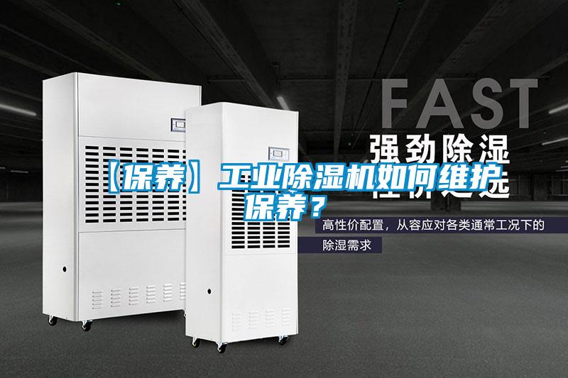 【保養】工業除濕機如何維護保養?