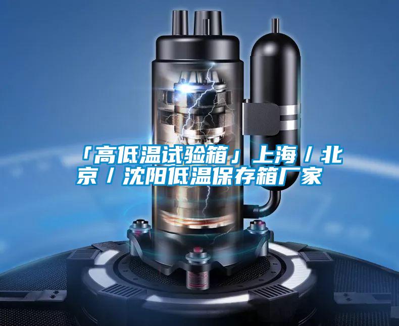 「高低溫試驗(yàn)箱」上海/北京/沈陽(yáng)低溫保存箱廠家