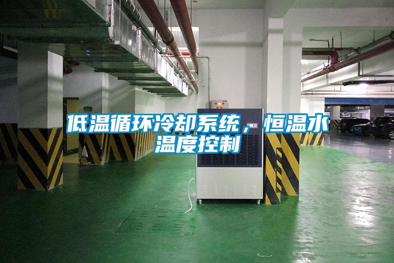 低溫循環(huán)冷卻系統(tǒng),恒溫水溫度控制