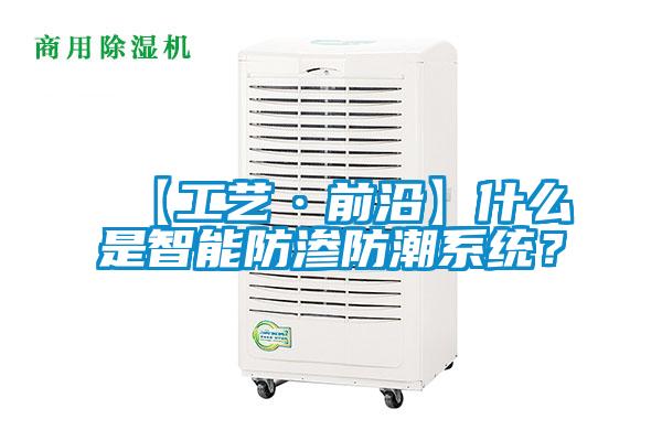 【工藝·前沿】什么是智能防滲防潮系統?