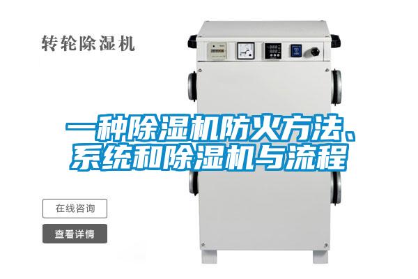 一種除濕機防火方法、系統和除濕機與流程
