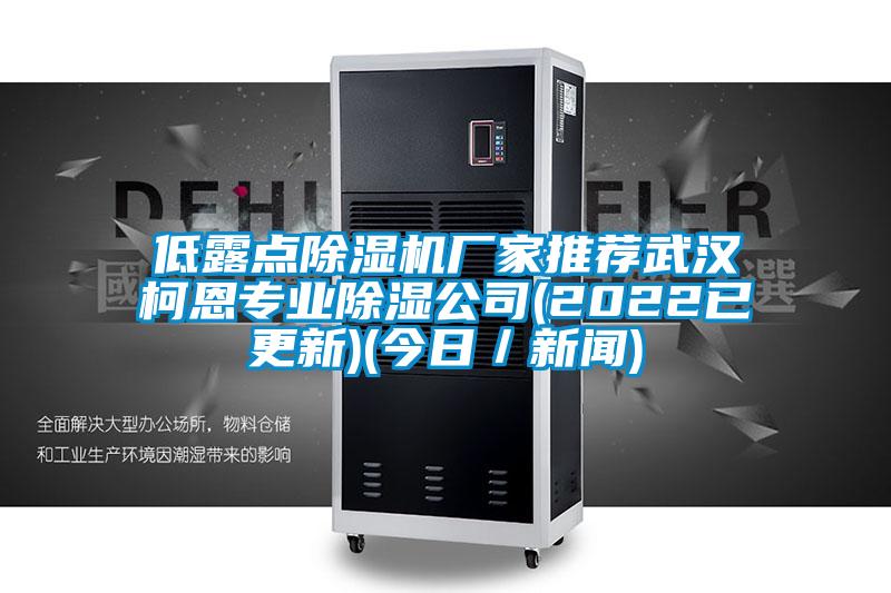 低露點除濕機廠家推薦武漢柯恩專業除濕公司(2022已更新)(今日/新聞)