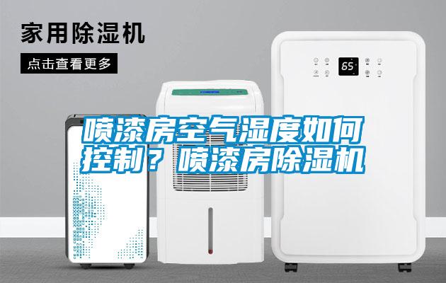噴漆房空氣濕度如何控制？噴漆房除濕機