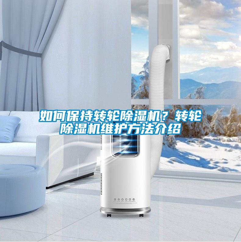 如何保持轉輪除濕機？轉輪除濕機維護方法介紹