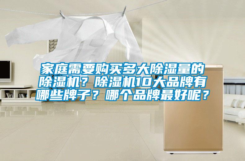 家庭需要購買多大除濕量的除濕機?除濕機10大品牌有哪些牌子?哪個品牌最好呢?