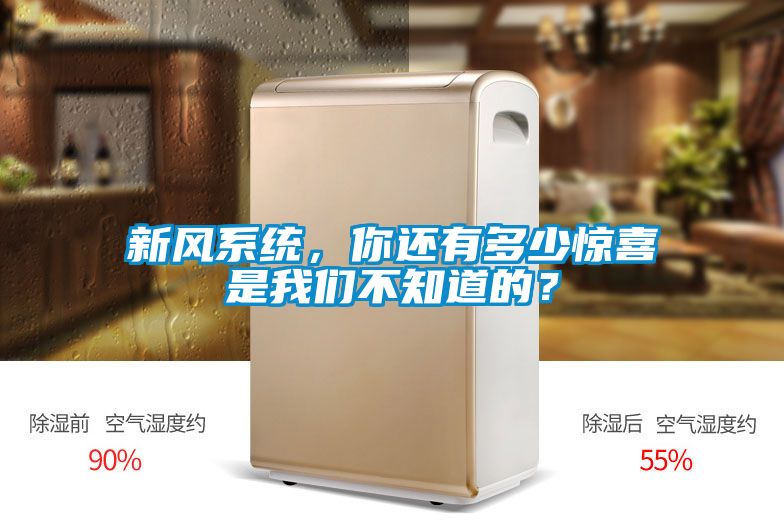 新風(fēng)系統(tǒng)，你還有多少驚喜是我們不知道的？
