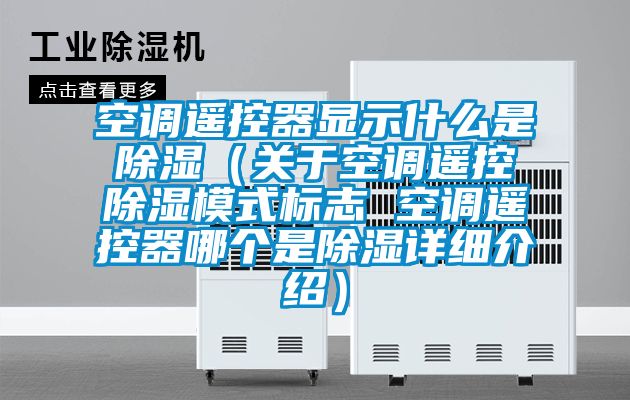 空調(diào)遙控器顯示什么是除濕(關(guān)于空調(diào)遙控除濕模式標(biāo)志 空調(diào)遙控器哪個是除濕詳細(xì)介紹)