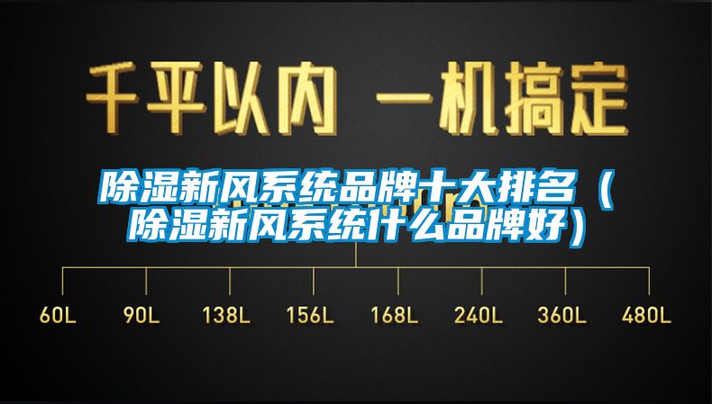 除濕新風系統品牌十大排名(除濕新風系統什么品牌好)