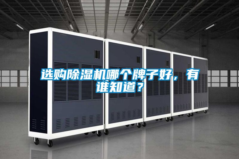選購除濕機(jī)哪個(gè)牌子好,有誰知道?