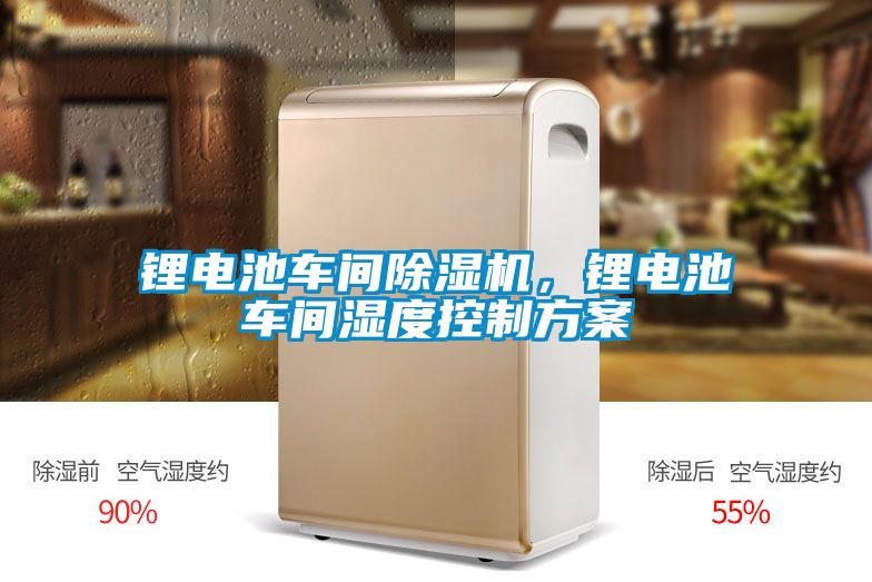 鋰電池車間除濕機,鋰電池車間濕度控制方案