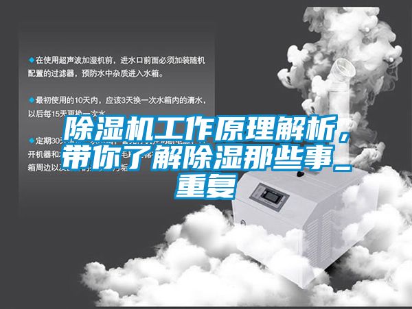 除濕機工作原理解析,帶你了解除濕那些事_重復