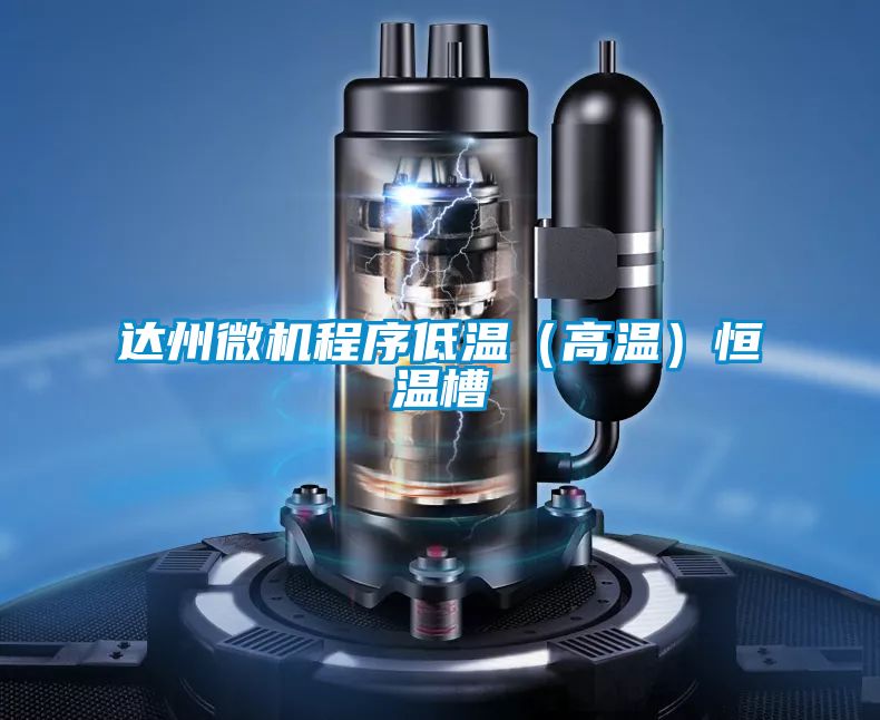 達(dá)州微機(jī)程序低溫(高溫)恒溫槽
