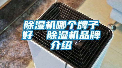 除濕機哪個牌子好 除濕機品牌介紹